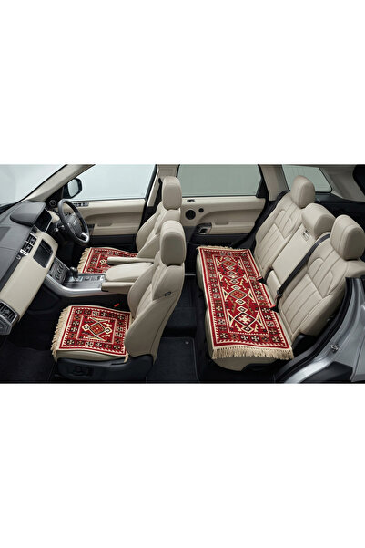GENÇEV HOME COLLECTİONS Oto Koltuk Kilim Seti | Araç Koltuk Kılıfı 3lü set
