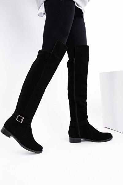 Fox Shoes Cizme negre de damă E726561802