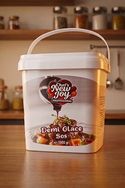 chef's new joy professional Demi Glace Sauce 1000 gr Sos Tozu