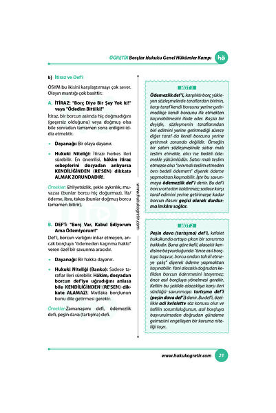 hukuk öğretir 2027 Borçlar Hukuku Genel Hükümler Konu Hakimlik - Hmgs - Kpss A - Sts Hukuk