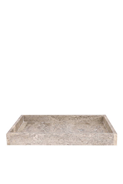 Yargıcı Mermer Dikdörtgen Tepsi(35x26x4 Cm)
