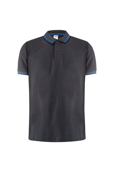 İŞMONT Contrast Polo Collar T-Shirt
