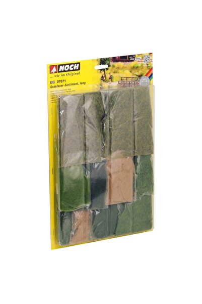 Noch 7071 Statik Çim, 10 Farklı Çayır Çeşidi, 160 gram, 6.0-12 mm. Diorama Ma...