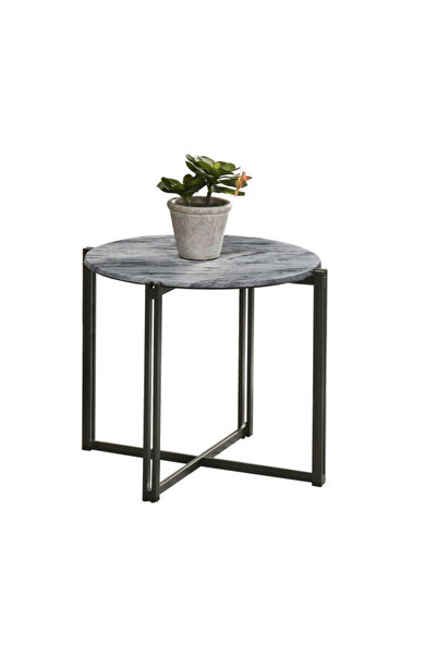 micasa Sturdy Modern Design Round End Table