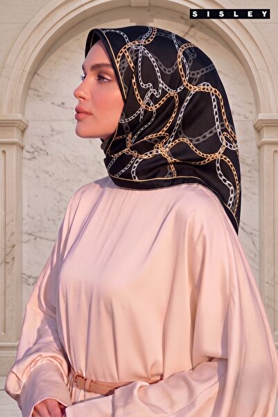 Sisley İPEK SATEN EŞARP-2033-90*90
