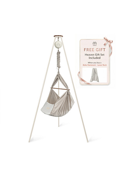 Moonboon Classic Bundle Baby Hammock With White Motor Premium & Tripod Stand ...