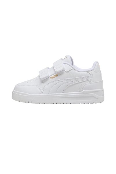 Puma 403740-01 Shuffle Downtown Lo V Ps &amp;Ccedil;ocuk Spor Ayakkabı Beyaz