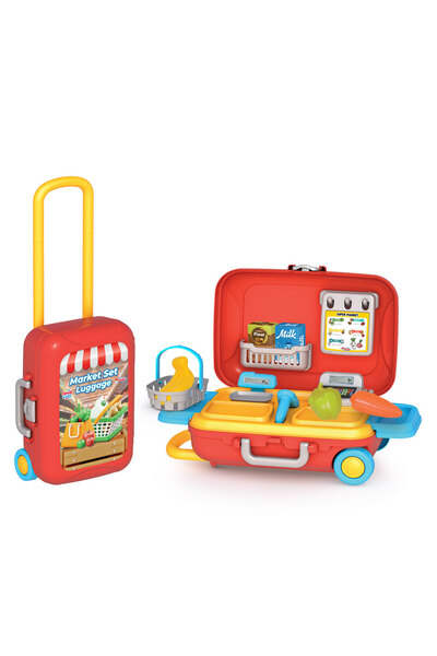 DEDE Candy & Ken Market Set Bavulum / Role Play Oyuncak
