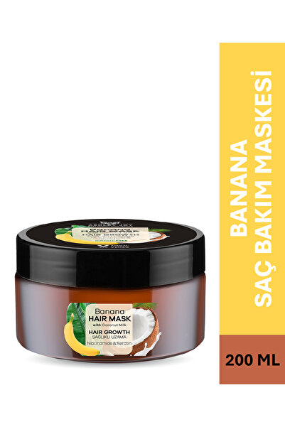 ASHLEY JOY Hızlı Uzamaya Yardımcı Banana Saç Maskesi 200 ml