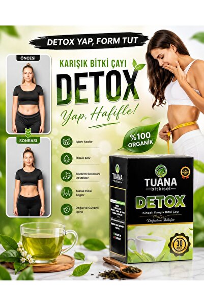 Tuvana Bitkisel Kinoalı Detox zayıflama1 kilo verme Formda Kalmaya yardımcı D...
