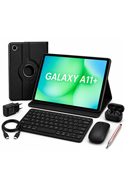 Samsung GALAXY TAB A11 Plus 6gb 128gb 11 İNÇ (KALEM HEDİYE) Kılıf Klavye Mous...