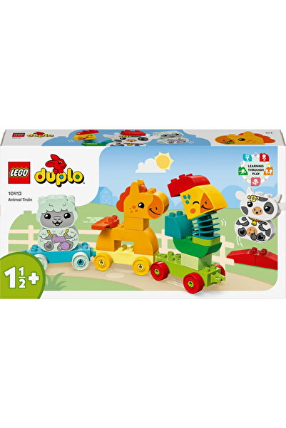 LEGO DUPLO Tren cu animale 10412 19piese 2ani+