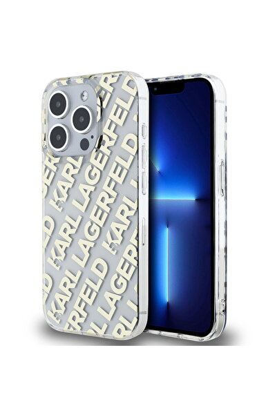 Karl Lagerfeld Case for iPhone 15 Pro - IML Luxury (KLHCP15LHKDPNSK) - Mono K...