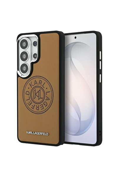 Karl Lagerfeld Husa Samsung Galaxy S26 Ultra - Wrapped Leather with Karl Roun...