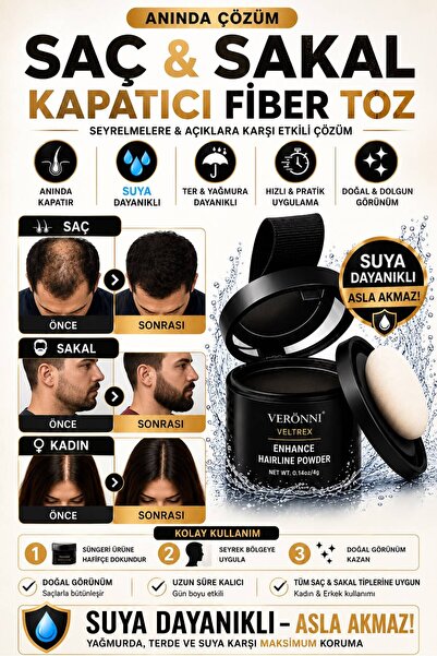 Genel Markalar Unisex beyaZ saç kapatıcı Yeni Nesil Saç Dolgunlaştırıcı Siyah...