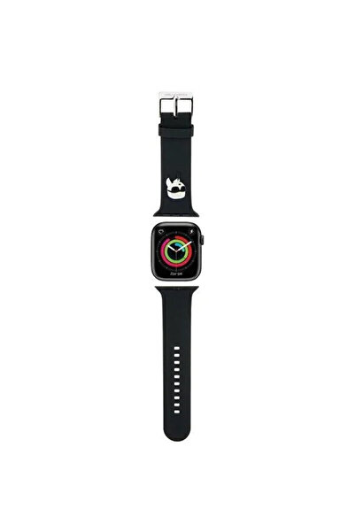 Karl Lagerfeld Curea 3D Rubber Karl pentru Apple Watch 38/40/41mm - negru