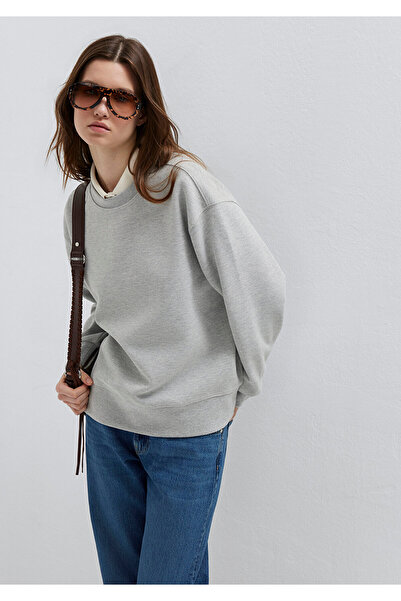 Mavi Crew Neck Gray Sweatshirt 1S10493-88468