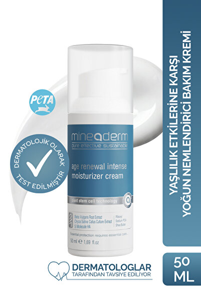 mineaderm Against Age Effects - Intensive Moisturizing Care Cream / Age Renew...