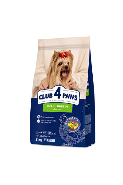 Club4Paws Club 4 Paws Hrană uscată pentru câini de talie mică, 2kg