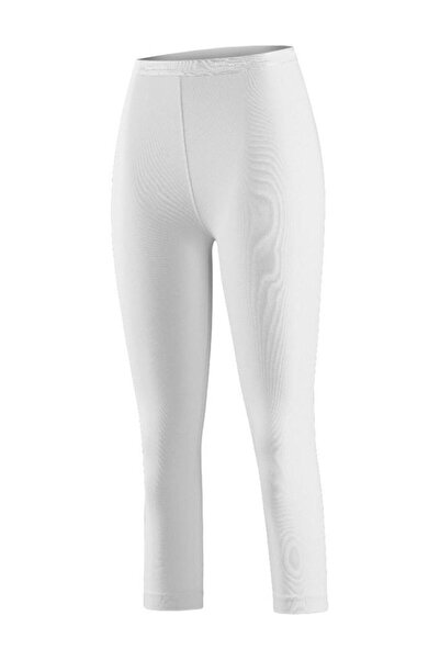 YILDIZ Sa likrom Kapri leggins ispod kolena beli 3649