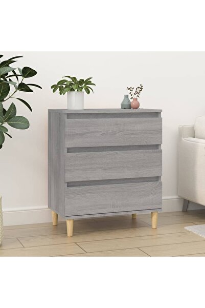Concept Servantă, sonoma gri, 60x35x70 cm, lemn prelucrat