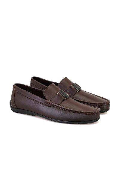 Desa Chester Kahve Erkek Deri Loafer