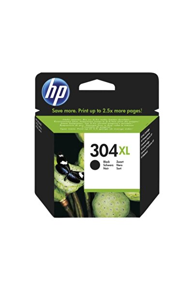 HP N9k08ae (304Xl) Siyah Murekkep Kartusu 300 Sayfa