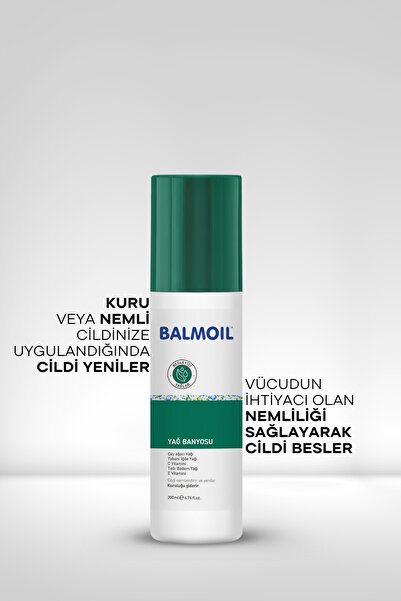 TTO Balmoil Yağ Banyosu - Kuru ve Atopik Ciltler İçin Yumuşatıcı 200 ml