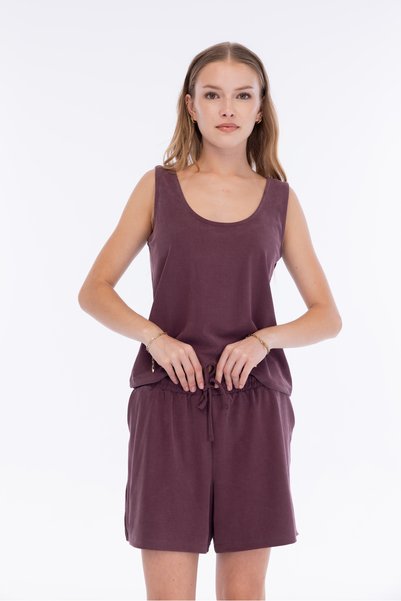 Bled Premium 2-Piece Modal Set – Shorts & Blouse