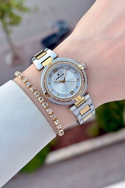 Daniel Klein Gold Gray Color Same as in the Image 32 mm Women's Wristwatch