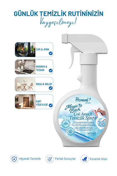 HOMM CLEAN Çok Amaçlı Temizlik Spreyi 350 ml