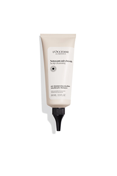 L'Occitane Micellar Pre-Wash Shampoo, for Scalp, Prebiotic, Niacinamide, 100 ml
