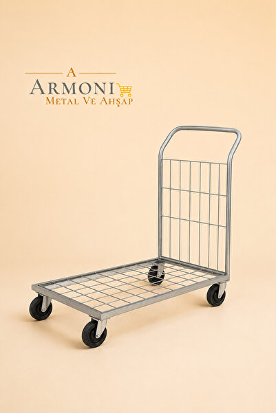 Armoni Metal Yük Taşıma Arabası 60x85 cm - Koli Taşıma Arabası