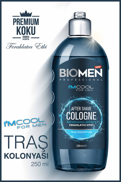Biomen Tıraş Sonrası Kolonya Ferahlatıcı Etki I'm Cool 250 ml