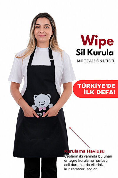 sevilya Wipe Wipe Board Liquid Proof Waterproof Kitchen Apron