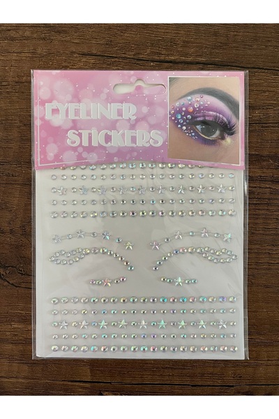 gülümse gel 1 Adet İnci Taşlı Yapıştırma Tırnak Saç Makyaj Stickerı Yüz Taşı ...