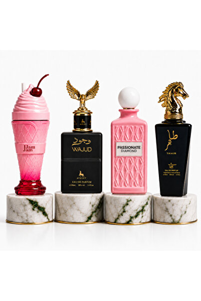 Ayelet SET 4 PARFUMURI - Jam Jam + Wajud + Passionate Diamond + Tahir