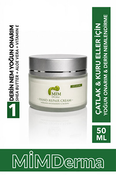 MİM Derma Stretch Mark Hand Care Cream - Contains 20% Shea Butter - Restorati...