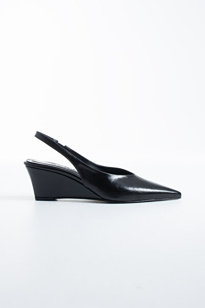 DUXAL SHOES Begonia Women's Vegan Leather Slingback Pointed Toe Classic Wedge...