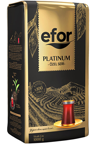 Efor Platinum Özel Seri Dökme Siyah Çay 1000 gr