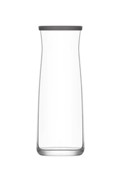 LAV Vera Cam Karaf Tekli 1,2 L Gri Silikon Kapaklı (Sürahi )