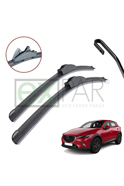 EXPAR OTO MAZDA CX-3 ÖN CAM SİLECEK SÜPÜRGESİ TAKIMI 2015 - 2018 MAZDA CX3 ÖN...