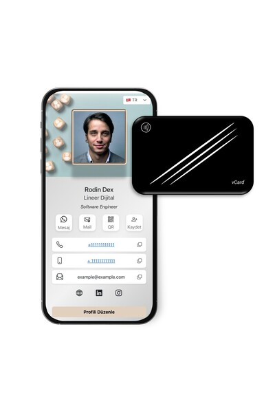 LİNEER NFC Dijital Kartvizit