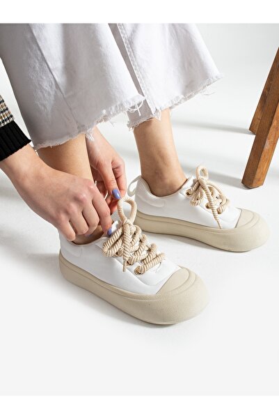 Alemdar Shoes Γυναικεία αθλητικά παπούτσια ZENY White