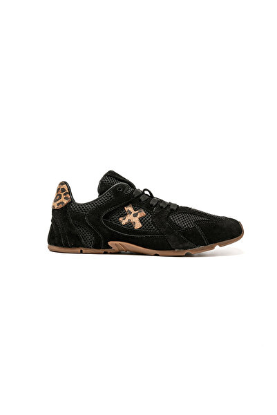 John May Kadın / Kız Sneaker RC-25Y-187-MIU1912 Siyah Süet