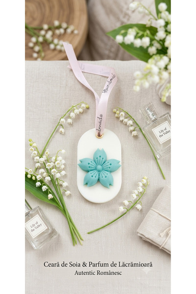 ARÉA Scents Odorizant dulap Lilly's Embrace , Lacramioara , Oval, ceara soia,...