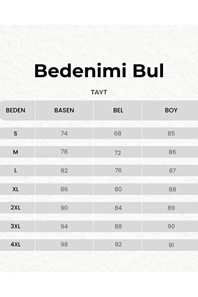 SENFONİ Organik Bambu Uzun Tayt
