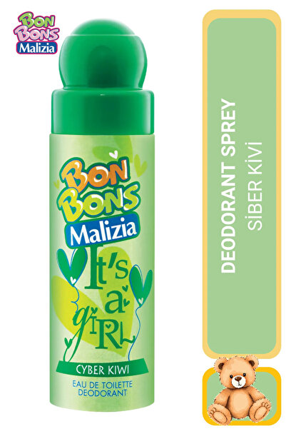 Malizia Bon Bons Çocuk Deodorant Sprey Siber Kivi 75 ml