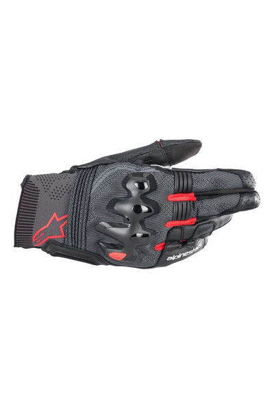 Alpinestars Morph Korumalı Motosiklet Eldiveni Siyah Kırmızı