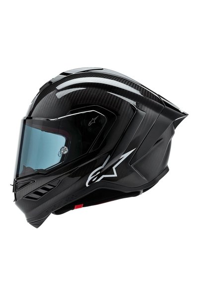 Alpinestars Supertech R10 Carbon Spor Motosiklet Kaskı Siyah